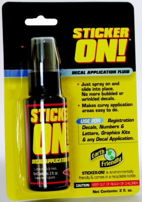 HARDLINE PRODUCTS 964 DECAL APPLICATION FLUID 2 OZ