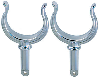 PERKO 1262DP0ZNC RIBBED ROWLOCK HORN NAT.  2/CD