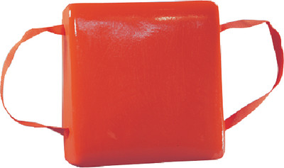 CAL JUNE BOUYS 101-O ORANGE VINYL BOAT CUSHION