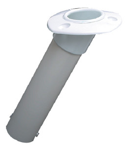 SEACHOICE 89211 ROD HOLDER WHITE ABS PLASTIC