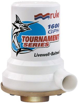 RULE  209B LIVEWELL 1600 PUMP BRONZE