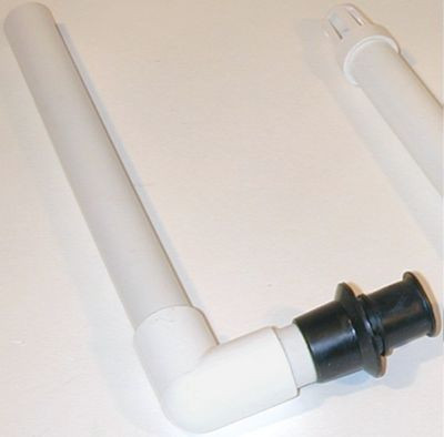 T-H MARINE ODT290DP 90 DEG.1-5/8 X18 OVERFLOW TUBE