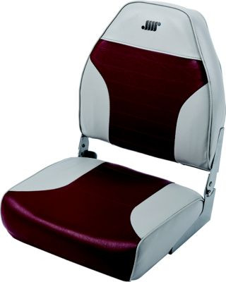 WISE SEATING 8WD588PLS-661 DELUXE HI BACK BOAT SEAT W/O