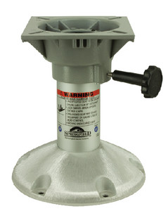 SPRINGFIELD MARINE 1250533 10INPEDESTAL W/NON-LOCK SWIVEL