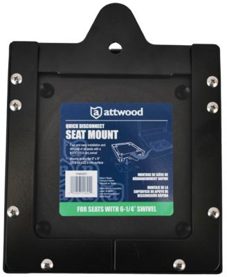 ATTWOOD MARINE 11602D1 QUICK DISCONNECT SEAT MT 6 1/4