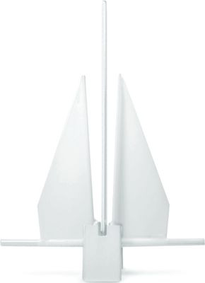 GREENFIELD PRODUCTS GPI-8-W AMERICAN YACHT ANCHOR WHITE