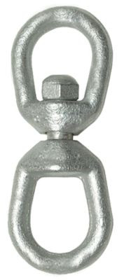 SEACHOICE 43530 EYE & EYE SWIVEL-HDG-1/2"