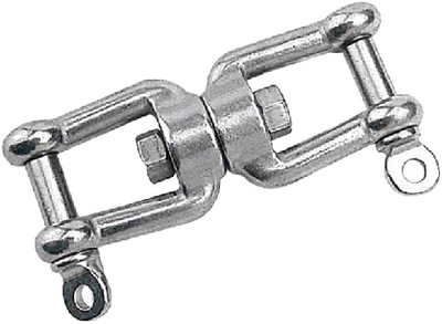 SEA-DOG LINE 182308 SS JAW & JAW SWIVEL 5/16" BULK