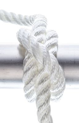 SEACHOICE 42571 NYLON DOCK LINE WH 1/2X25 CLAM