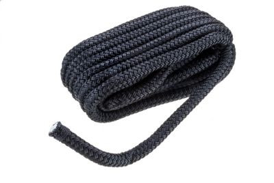 SEACHOICE 40381 DBL BRD DOCK LINE-BLK-1/2"X25'