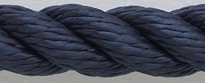 NEW ENGLAND ROPES C6053-12-00015 DOCKLINE 3/8 X 15 NYLON NAVY