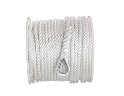 SEACHOICE 40781 NYLON ANCHOR LINE 1/2" X 250'