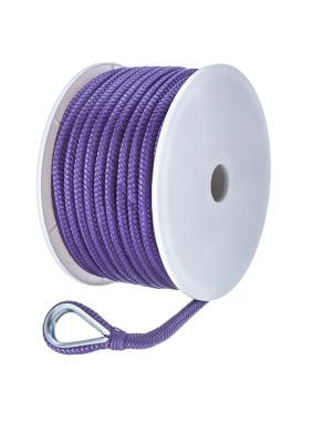 SEACHOICE 42231 ANCHOR LINE PURP BRD 3/8INX100