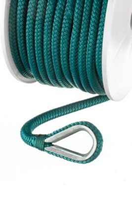 SEACHOICE 42211 ANCHOR LINE TEAL BRD 3/8INX100
