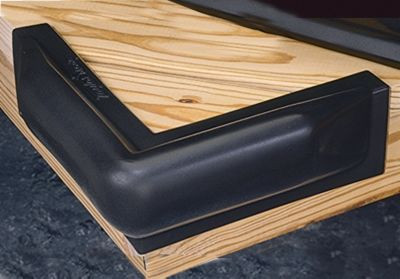 TAYLOR 2020108514 CORNER DOCK BUMPER BLK 10INX10