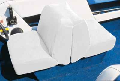 TAYLOR 2020108716 SEAT COVER -WHITE-BACK TO BACK
