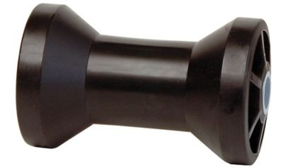 TIEDOWN ENGINEERING 86408 KEEL ROLLER 5IN SPOOL TYPE BLK