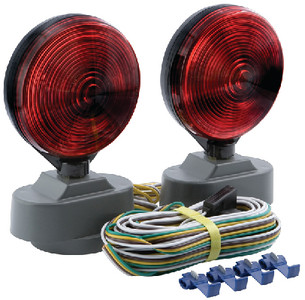 OPTRONICS TL-21RK MAGNETIC TOWING LIGHT KIT 2/PK