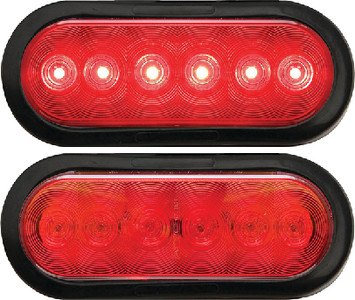 OPTRONICS TLL-12RK FLEET COUNT LED6"OVAL SET2/PK