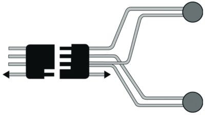 ANDERSON V5425Y WISHBONE WIRE HARNESS - 25 FT