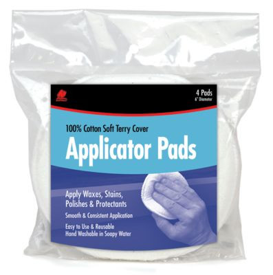 BUFFALO RAGS 64011 WAX APPLICATOR PADS 2-PK BAG