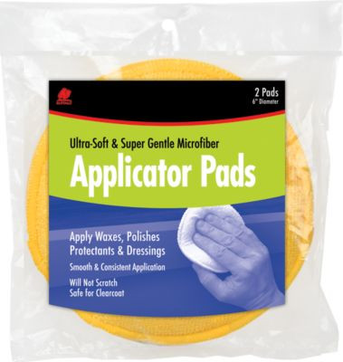 BUFFALO RAGS 65025 MICROFIBER APPLICATOR PAD 2 PK
