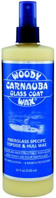 WOODY WAX  CARGC16 CARNAUBA GLASS COAT 16 OZ.