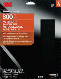 3M 32040 IMPERIAL WETORDRY P320 PKG/5