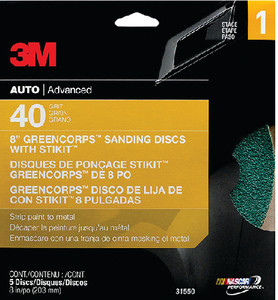 3M 31550 GN CPS STK DISC. 8 IN. 40E PKG