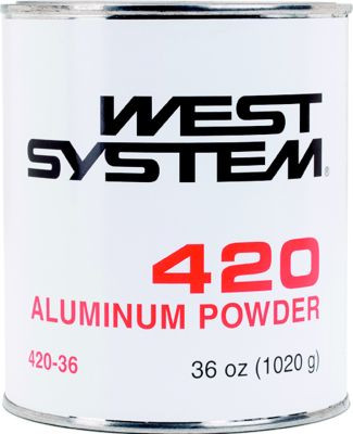WEST SYSTEMS 420-36 WEST ALUMINUM POWDER 36OZ