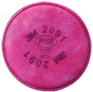 3M 2091P100 P100 PARTICULATE FILTER (2/BG)