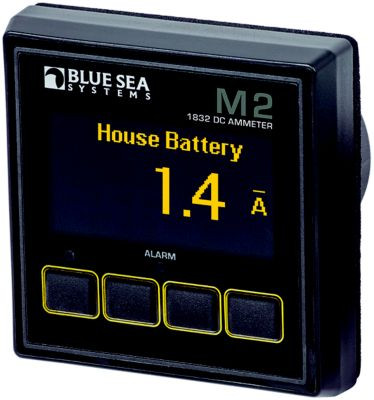 BLUE SEA SYSTEMS 1832-BSS MONITOR M2 OLED DC AMPERAGE