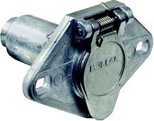 POLLAK CORP 11-609EP RV CONNECTOR 6-WAY SOCKET