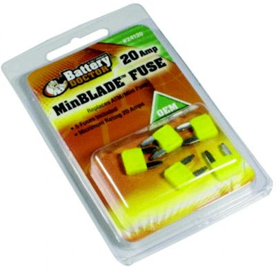 WIRTHCO 24120 FUSE ATM MINI 20A YELLOW 5/PK