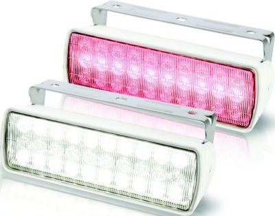 HELLA 980950051 SEA HAWK XL RED/WHT WHT HSNG