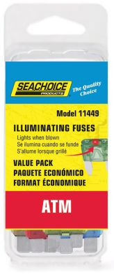 SEACHOICE SC11449 ATM ID FUSE VAL PK 5X5 25PC