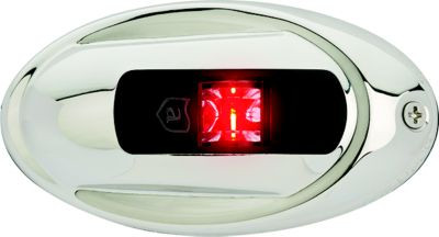 ATTWOOD MARINE NV4012SSR-7 LED SIDE LT-VT MT OVAL PORT SS