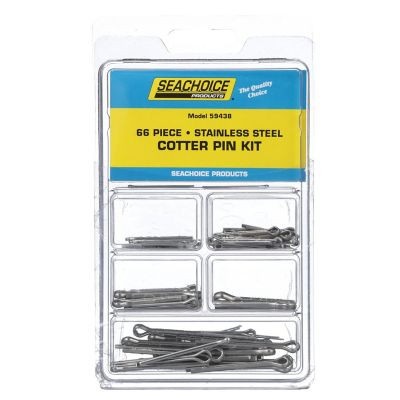 SEACHOICE RP-KP5937SC KIT 66 PC SS COTTER PIN