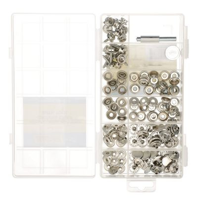 SEACHOICE RP-KP7262SC KIT 144 PC CANVAS SNAP W/TOOL
