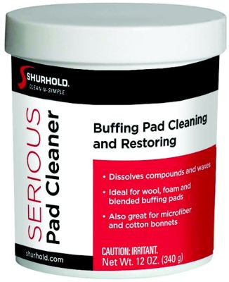 SHURHOLD 30803 SERIOUS PAD CLEANER 12 OZ.JAR