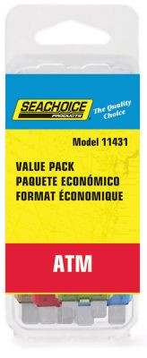 SEACHOICE SC11431 ATM FUSE VALUE PK  5X5 25PC