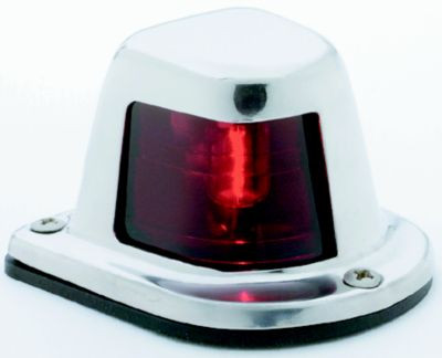 ATTWOOD MARINE 66319R7 SIDE LIGHT HORIZONTAL SS RED