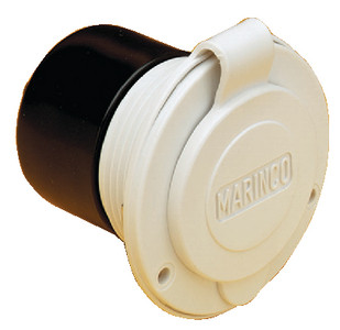 AFI/MARINCO/GUEST/NICRO/BEP 150BBIW 15A ON-BOARD CHARGER INLET-WHT