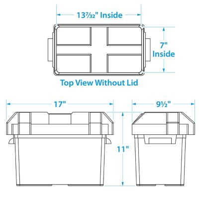 SC027 STANDARD BATTERY BOX #27