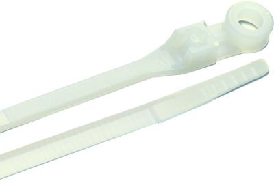 ANCOR 199226 MOUNT CBL TIE 8"  NAT 25PC