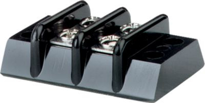 BLUE SEA SYSTEMS 2502-BSS TERMINAL BLOCK IND 2 CIR 30 A