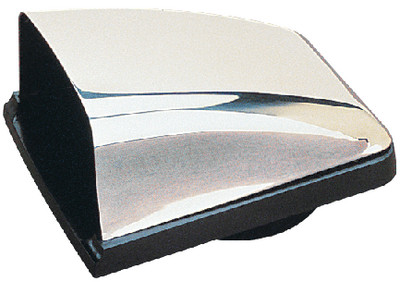 SEA-DOG LINE 331320-1 SS COWL VENT W/BL PLAST BASE