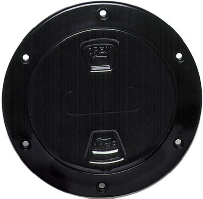 BECKSON MARINE DP40-B 4 BLACK SCREW-IN DECK PLATE