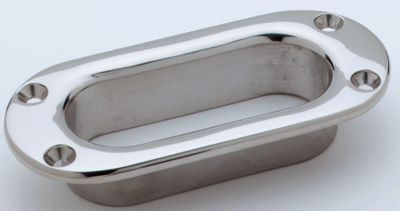 ATTWOOD MARINE 66223-3 S/S OVAL HAWSE PIPE 4X1-1/16