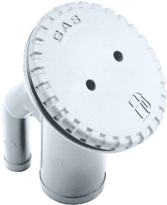 PERKO 0542DPGWHT COMBO GAS FILL & TANK VENT-WH
